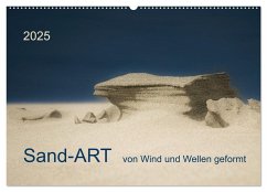Sand-ART, von Wind und Wellen geformt (Wandkalender 2025 DIN A2 quer), CALVENDO Monatskalender