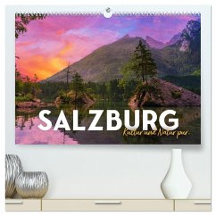 Salzburg - Kultur und Natur pur. (hochwertiger Premium Wandkalender 2025 DIN A2 quer), Kunstdruck in Hochglanz