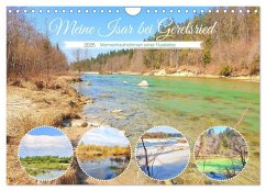 Meine Isar bei Geretsried (Wandkalender 2025 DIN A4 quer), CALVENDO Monatskalender - Calvendo;Spreider, Michaela