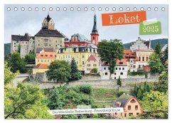 Loket - Das böhmische Rothenburg (Tischkalender 2025 DIN A5 quer), CALVENDO Monatskalender