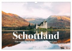 Schottland - Eine eindrucksvolle Reise in ein wunderschönes Land. (Wandkalender 2025 DIN A3 quer), CALVENDO Monatskalender