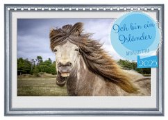 Ich bin ein Isländer (Tischkalender 2025 DIN A5 quer), CALVENDO Monatskalender