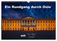 Ein Rundgang in Oslo (Wandkalender 2025 DIN A3 quer), CALVENDO Monatskalender - Calvendo;Reipen, Frank