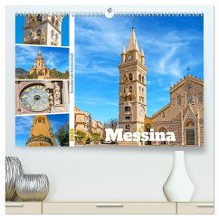 Messina - bezaubernde Küstenstadt (hochwertiger Premium Wandkalender 2025 DIN A2 quer), Kunstdruck in Hochglanz