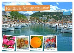 Endlich Sommerpause - Ein ganzer Juni in Mallorcas Port de Sóller (Wandkalender 2025 DIN A2 quer), CALVENDO Monatskalender