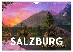 Salzburg - Kultur und Natur pur. (Wandkalender 2025 DIN A4 quer), CALVENDO Monatskalender - Calvendo;SF