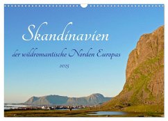 Skandinavien, der wildromantische Norden Europas (Wandkalender 2025 DIN A3 quer), CALVENDO Monatskalender