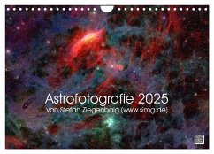 Astrofotografie von Stefan Ziegenbalg (Querformat) (Wandkalender 2025 DIN A4 quer), CALVENDO Monatskalender