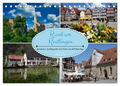 Rund um Reutlingen (Tischkalender 2025 DIN A5 quer), CALVENDO Monatskalender - Calvendo;Huschka u.a., KP