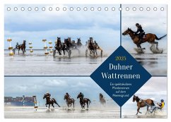 Duhner Wattrennen (Tischkalender 2025 DIN A5 quer), CALVENDO Monatskalender