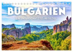 Bulgarien - Ein unterschätztes Reiseziel. (Tischkalender 2025 DIN A5 quer), CALVENDO Monatskalender - Calvendo;SF