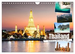 Thailand - Postkarten aus dem Land des Lächelns (Wandkalender 2025 DIN A4 quer), CALVENDO Monatskalender