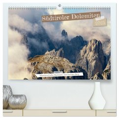 Südtiroler Dolomiten (hochwertiger Premium Wandkalender 2025 DIN A2 quer), Kunstdruck in Hochglanz