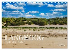 Langeoog - Perle der Natur (Wandkalender 2025 DIN A3 quer), CALVENDO Monatskalender