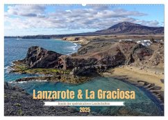 Lanzarote & La Graciosa - Inseln der spektakulären Landschaften (Wandkalender 2025 DIN A2 quer), CALVENDO Monatskalender - Calvendo;Balan, Peter