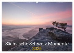 Sächsische Schweiz Momente 2025 (Wandkalender 2025 DIN A2 quer), CALVENDO Monatskalender - Calvendo;Behr, Raik