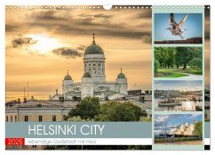 HELSINKI CITY (Wandkalender 2025 DIN A3 quer), CALVENDO Monatskalender - Calvendo;Gödecke, Dieter