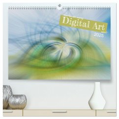 darf es ein wenig Digital Art sein? (hochwertiger Premium Wandkalender 2025 DIN A2 quer), Kunstdruck in Hochglanz