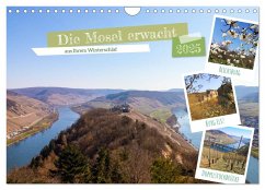 Die Mosel erwacht aus Ihrem Winterschlaf (Wandkalender 2025 DIN A4 quer), CALVENDO Monatskalender