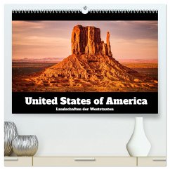 USA: Landschaften der Weststaaten (hochwertiger Premium Wandkalender 2025 DIN A2 quer), Kunstdruck in Hochglanz