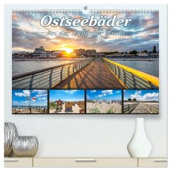 Ostseebäder an der Lübecker Bucht (hochwertiger Premium Wandkalender 2025 DIN A2 quer), Kunstdruck in Hochglanz - Calvendo;Dreegmeyer, Andrea