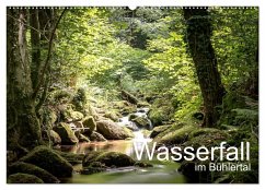 Wasserfall im Bühlertal (Wandkalender 2025 DIN A2 quer), CALVENDO Monatskalender
