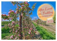 Altes Land im Frühling - Mit dem Fahrrad unterwegs (Wandkalender 2025 DIN A2 quer), CALVENDO Monatskalender - Calvendo;Bussenius, Beate