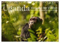 Uganda - ein Land der Vielfalt (Wandkalender 2025 DIN A4 quer), CALVENDO Monatskalender