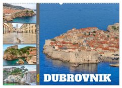 Dubrovnik - Stolze Schönheit der Dalmatischen Küste (Wandkalender 2025 DIN A2 quer), CALVENDO Monatskalender