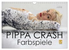 PIPPA CRASH - Farbspiele (Wandkalender 2025 DIN A4 quer), CALVENDO Monatskalender - Calvendo;Allgaier (Ullision), Ulrich