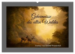 Geheimnisse des alten Waldes (Wandkalender 2025 DIN A2 quer), CALVENDO Monatskalender