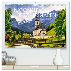 Nationalpark Berchtesgaden- Magische Augenblicke (hochwertiger Premium Wandkalender 2025 DIN A2 quer), Kunstdruck in Hochglanz