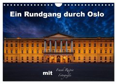 Ein Rundgang in Oslo (Wandkalender 2025 DIN A4 quer), CALVENDO Monatskalender