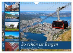 So schön ist Bergen (Wandkalender 2025 DIN A4 quer), CALVENDO Monatskalender