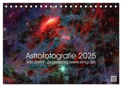 Astrofotografie von Stefan Ziegenbalg (Querformat) (Tischkalender 2025 DIN A5 quer), CALVENDO Monatskalender