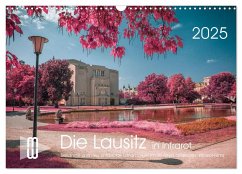 Die Lausitz durch den Infrarotfilter (Wandkalender 2025 DIN A3 quer), CALVENDO Monatskalender
