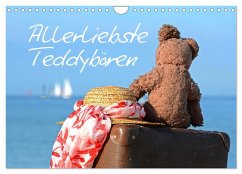 Allerliebste Teddybären (Wandkalender 2025 DIN A4 quer), CALVENDO Monatskalender