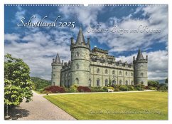 Schottland 2025 Schlösser, Burgen und Ruinen (Wandkalender 2025 DIN A2 quer), CALVENDO Monatskalender