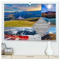 Königsleiten am Gerlospass (hochwertiger Premium Wandkalender 2025 DIN A2 quer), Kunstdruck in Hochglanz - Calvendo;Kramer, Christa