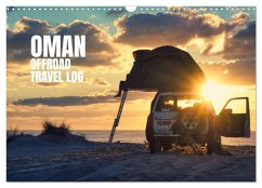 OMAN Offroad Travel Log (Wandkalender 2025 DIN A3 quer), CALVENDO Monatskalender