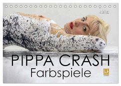 PIPPA CRASH - Farbspiele (Tischkalender 2025 DIN A5 quer), CALVENDO Monatskalender - Calvendo;Allgaier (Ullision), Ulrich