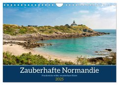 Zauberhafte Normandie: Frankreichs wilde, wunderbare Küste (Wandkalender 2025 DIN A4 quer), CALVENDO Monatskalender - Calvendo;Maunder (him), Hilke