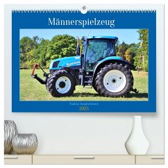 Männerspielzeug Traktor Inspirationen (hochwertiger Premium Wandkalender 2025 DIN A2 quer), Kunstdruck in Hochglanz