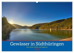 Gewässer in Südthüringen (Wandkalender 2025 DIN A2 quer), CALVENDO Monatskalender - Calvendo;Irmer, Torsten
