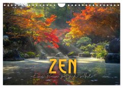 ZEN - Eine Reise zu sich selbst (Wandkalender 2025 DIN A4 quer), CALVENDO Monatskalender