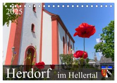 Herdorf im Hellertal (Tischkalender 2025 DIN A5 quer), CALVENDO Monatskalender