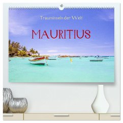 Trauminseln der Welt - Mauritius (hochwertiger Premium Wandkalender 2025 DIN A2 quer), Kunstdruck in Hochglanz - Calvendo;Müller, Reinhard