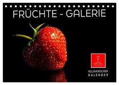 Früchte-Galerie (Tischkalender 2025 DIN A5 quer), CALVENDO Monatskalender