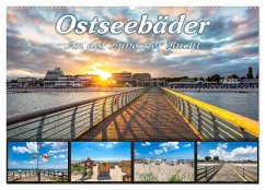 Ostseebäder an der Lübecker Bucht (Wandkalender 2025 DIN A2 quer), CALVENDO Monatskalender
