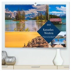 Kanadas Westen - Abenteuer mit dem Wohnmobil - British Columbia & Alberta (hochwertiger Premium Wandkalender 2025 DIN A2 quer), Kunstdruck in Hochglanz